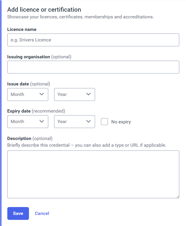 How do I change or update my Profile? - SEEK