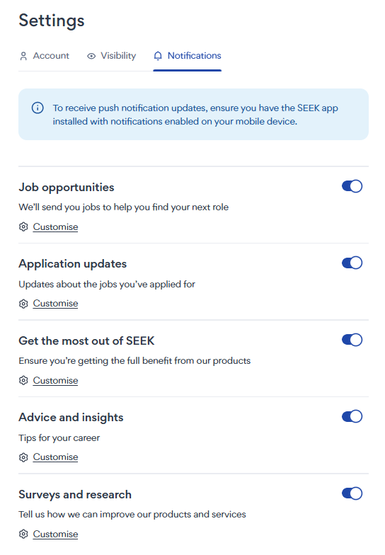 How do I delete my account? - SEEK